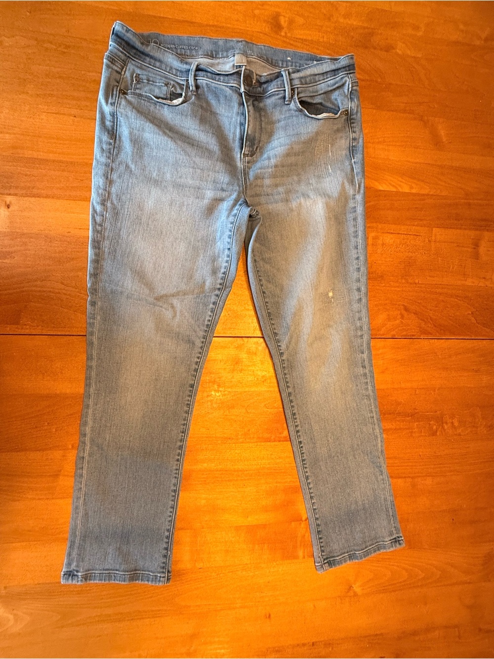 LOFT Women's Light Blue Relaxed Jeans